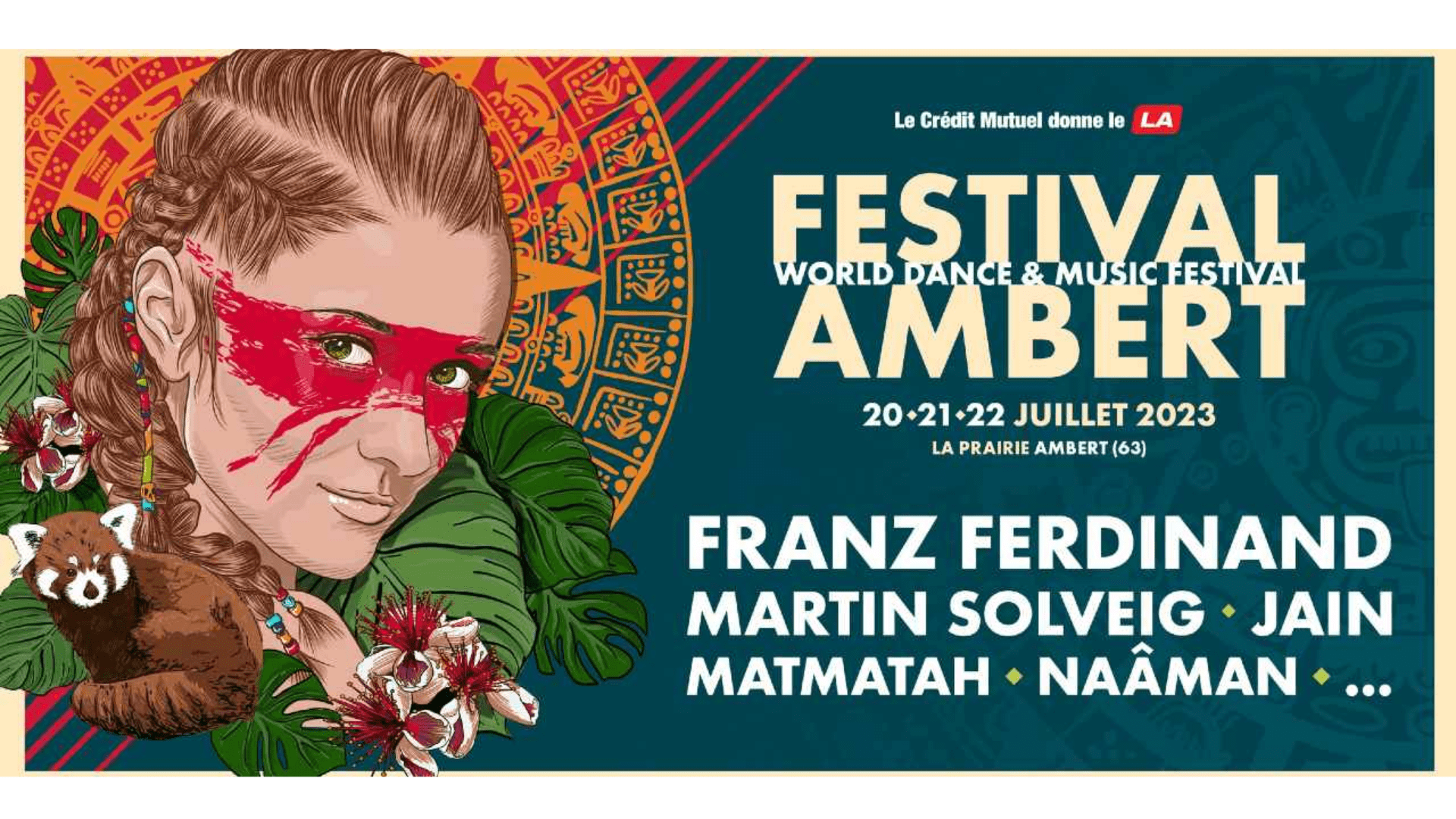 Joubert Lacour mécène officiel du festival d'Ambert